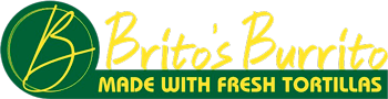 site logo britos burritos Mn