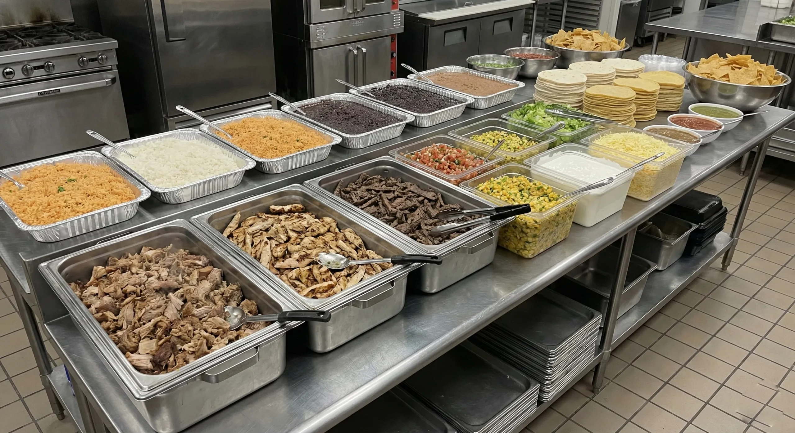Best value catering package in Minnesota taco bar for 20 people