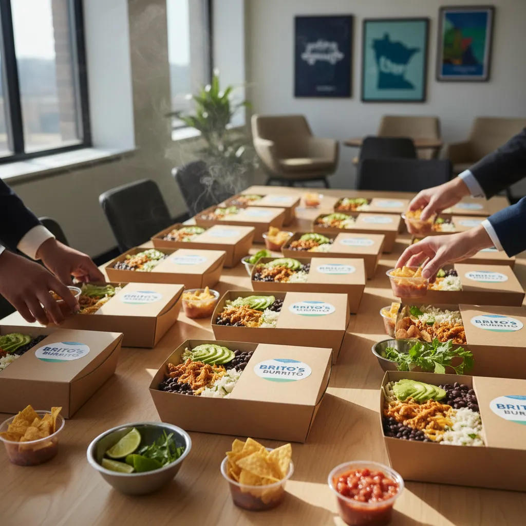 Graduation party catering Minneapolis taco bar