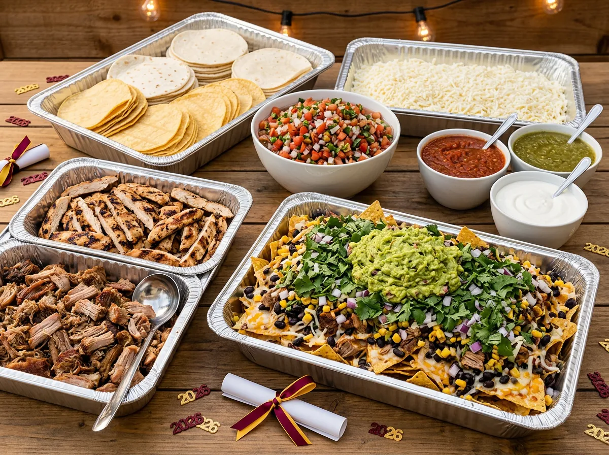 Wedding catering taco bar Minnesota Brito's Burrito